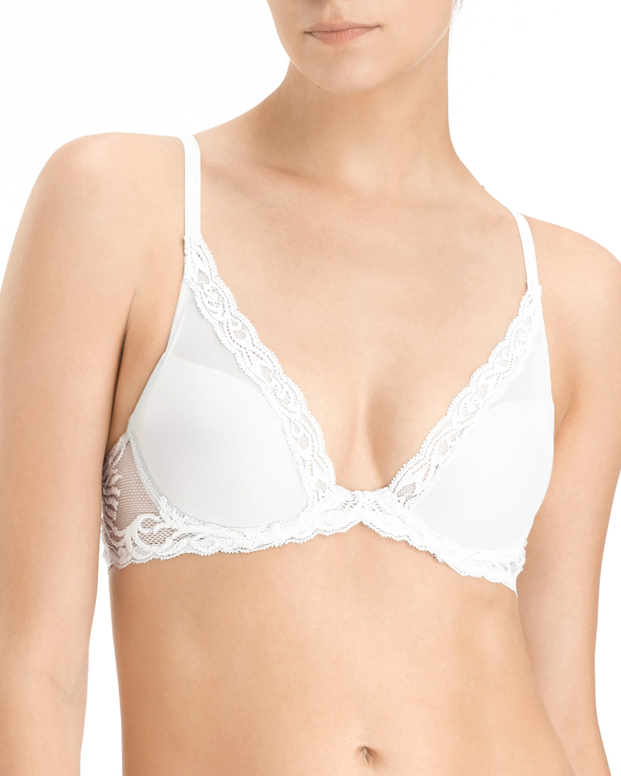 Feathers Contour Plunge Bra - Image 3